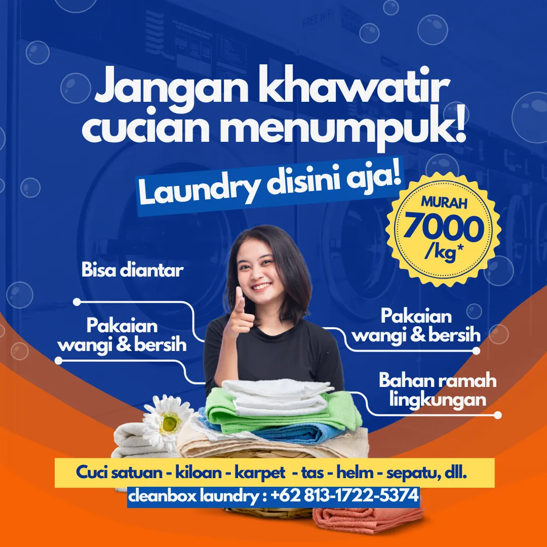 Saras Laundry: Solusi Cuci Bersih untuk Warga Cilacap yang Sibuk
